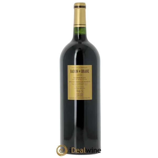 Baron de Brane Second Vin (CBO à partir de 6 mgs) 2022