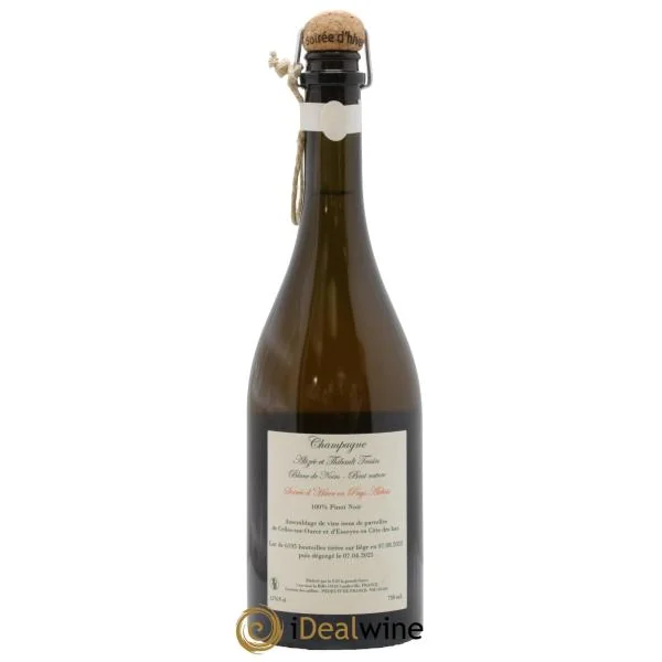 Blanc de Noirs Brut Nature Soirée D'hiver en Pays Aubois Alizée et Thibault Tassin 2022