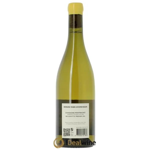 Chassagne-Montrachet 1er Cru La Boudriotte Marc-Antonin Blain 2022