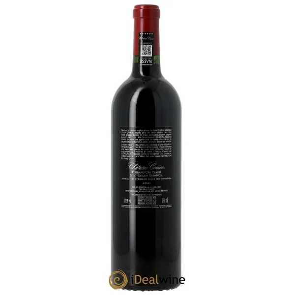 Château Canon 1er Grand Cru Classé B (CBO à partir de 6 bts) 2021