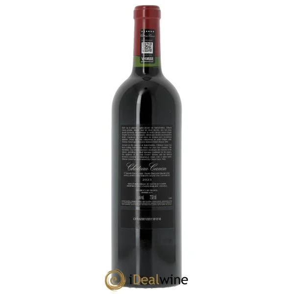 Château Canon 1er Grand Cru Classé B (CBO à partir de 6 bts) 2023