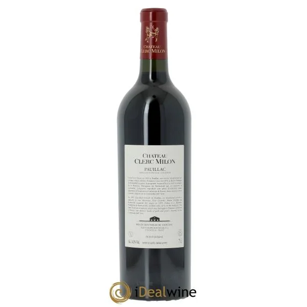 Château Clerc Milon 5ème Grand Cru Classé (CBO à partir de 6 bts) 2022