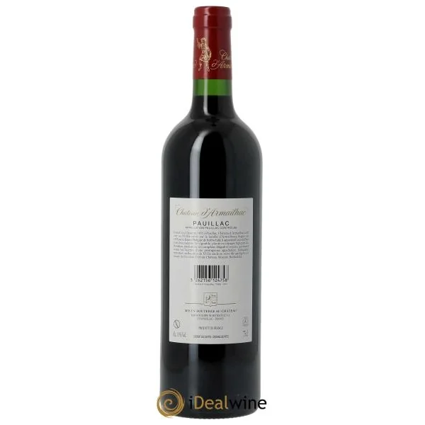 Château d' Armailhac - Mouton Baron(ne) Philippe 5ème Grand Cru Classé (CBO à partir de 6 bts) 2021