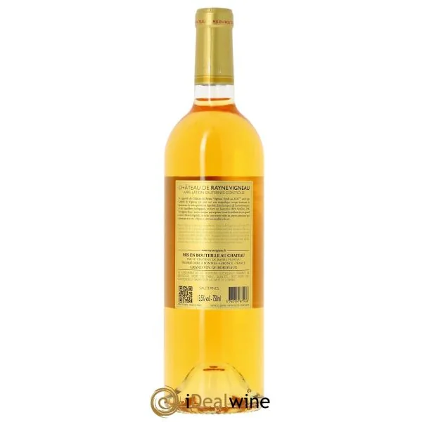 Château de Rayne Vigneau 1er Grand Cru Classé (CBO à partir de 6 bts) 2023