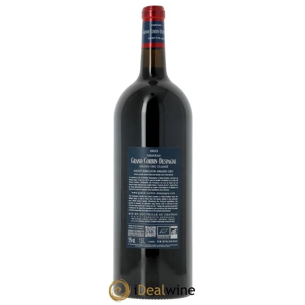 Château Grand Corbin Despagne Grand Cru Classé (CBO à partir de 6 mgs) 2022
