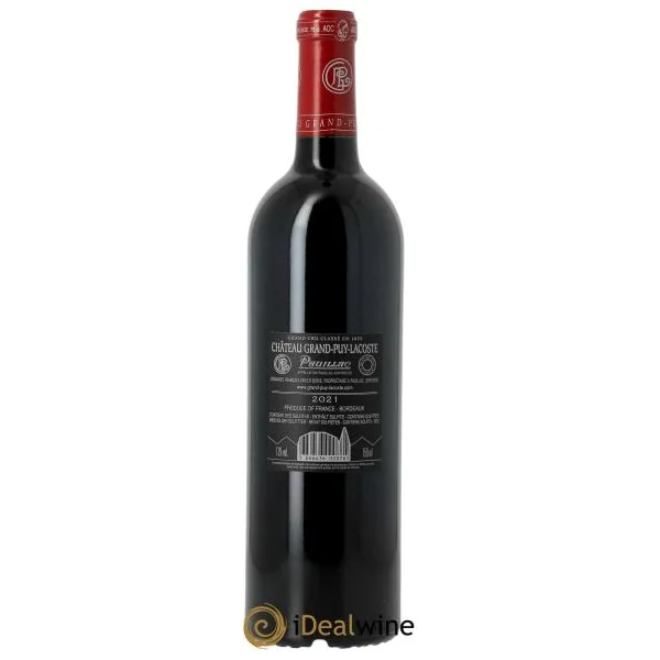Château Grand Puy Lacoste 5ème Grand Cru Classé (CBO à partir de 6 bts) 2021