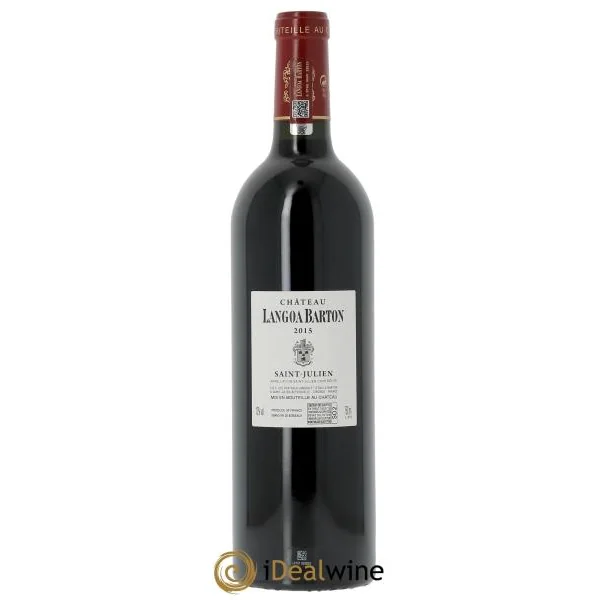 Château Langoa Barton 3ème Grand Cru Classé (CBO à partir de 3 bts) 2015