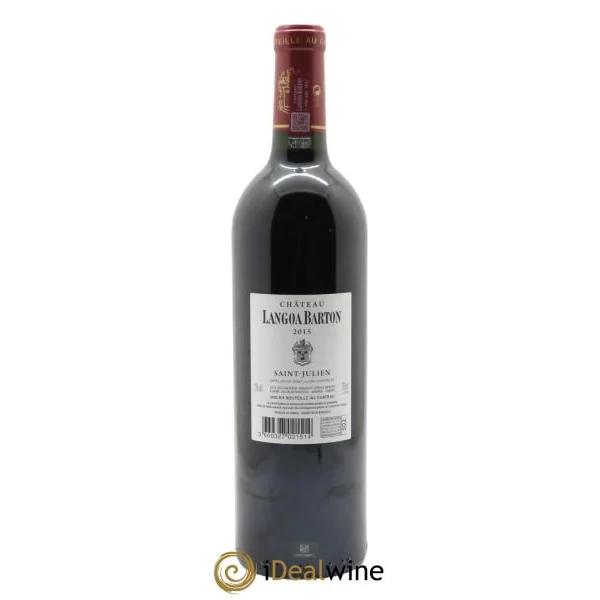 Château Langoa Barton 3ème Grand Cru Classé (CBO à partir de 6 bts) 2015