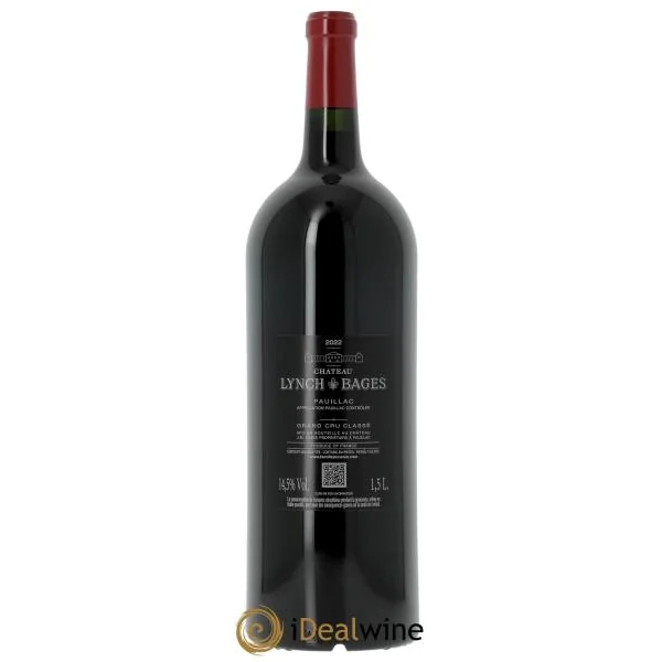 Château Lynch Bages 5ème Grand Cru Classé (CBO à partir de 3 mgs) 2022