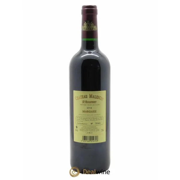 Château Malescot Saint-Exupéry 3ème Grand Cru Classé (CBO à partir de 6 bts) 2014