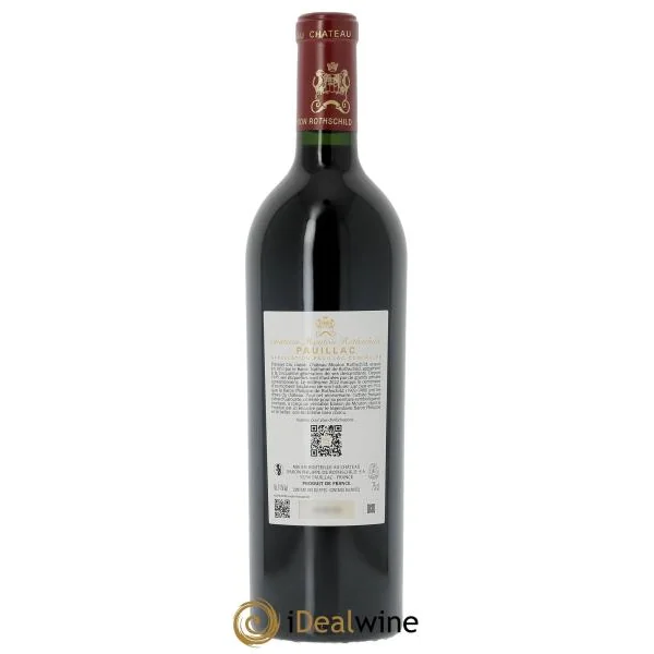 Château Mouton Rothschild 1er Grand Cru Classé (CBO à partir de 3 bts) 2022
