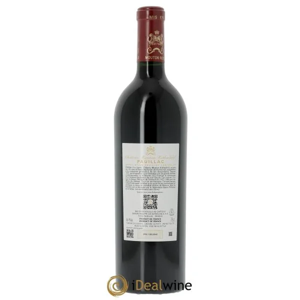 Château Mouton Rothschild 1er Grand Cru Classé (CBO à partir de 6 bts) 2022