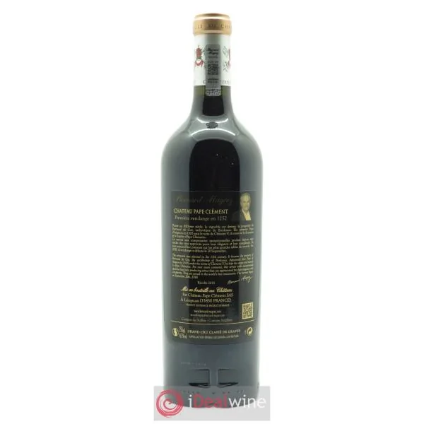 Château Pape Clément Cru Classé de Graves (CBO à partir de 6 bts) 2018