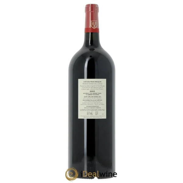 Château Pavie Macquin 1er Grand Cru Classé B (CBO à partir de 6 mgs) 2023