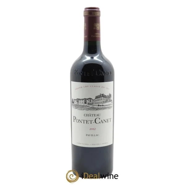 Château Pontet Canet 5ème Grand Cru Classé (CBO à partir de 6 BTS) 2012