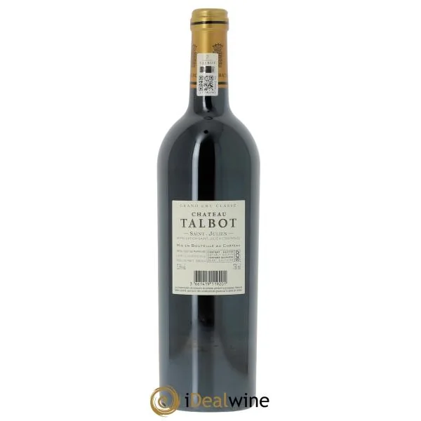 Château Talbot 4ème Grand Cru Classé (CBO à partir de 6 bts) 2019