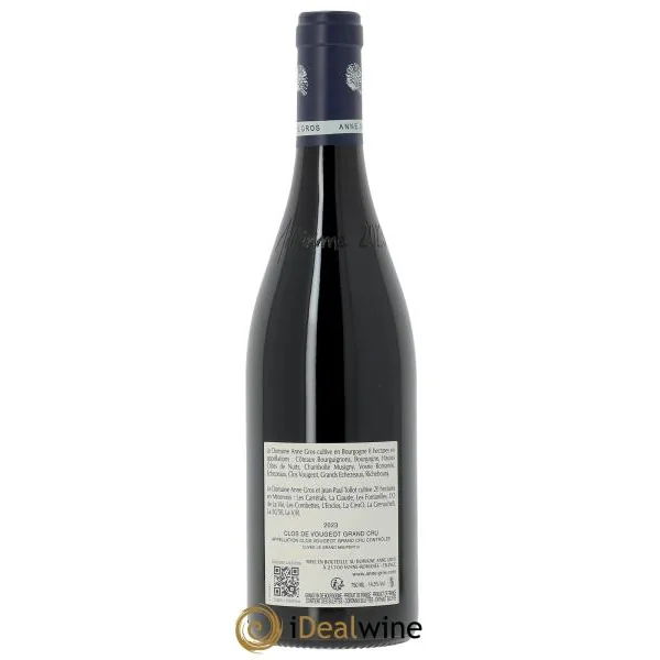Clos de Vougeot Grand Cru Le Grand Maupertui Anne Gros 2023