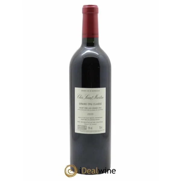 Clos Saint Martin Grand Cru Classé (CBO à partir de 6 bts) 2020