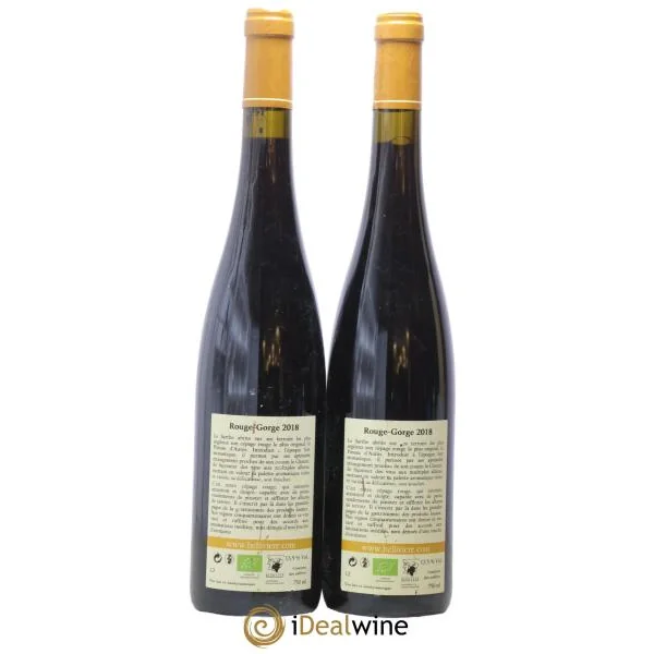 Coteaux du Loir Le Rouge Gorge Domaine de Bellivière 2018