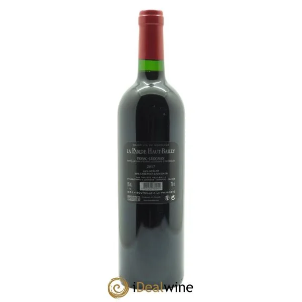 Haut Bailly II (Anciennement La Parde de Haut-Bailly) Second Vin 2017