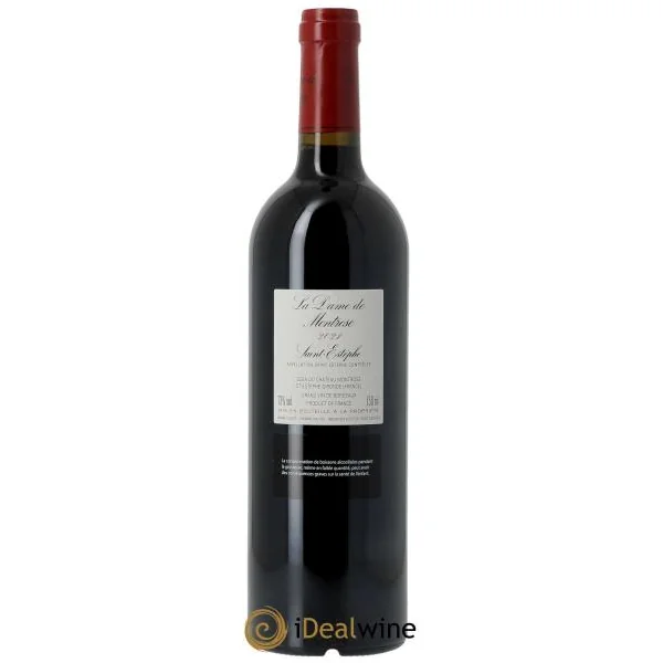 La Dame de Montrose Second Vin (CBO à partir de 6 bts) 2021
