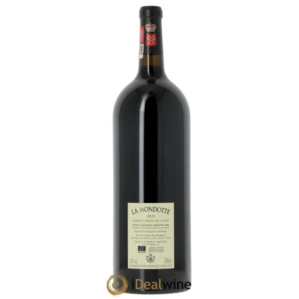 La Mondotte 1er Grand Cru Classé B depuis 2012 (CBO à partir de 3 mgs) 2023