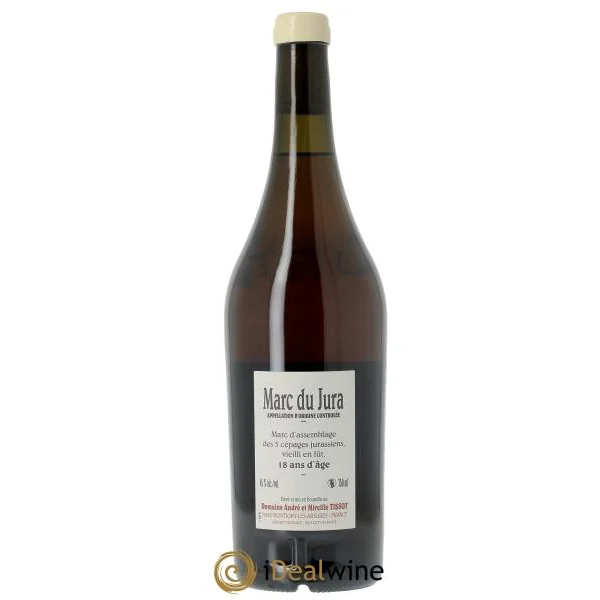 Marc du Jura 18 ans d'âge 45° Bénédicte et Stéphane Tissot