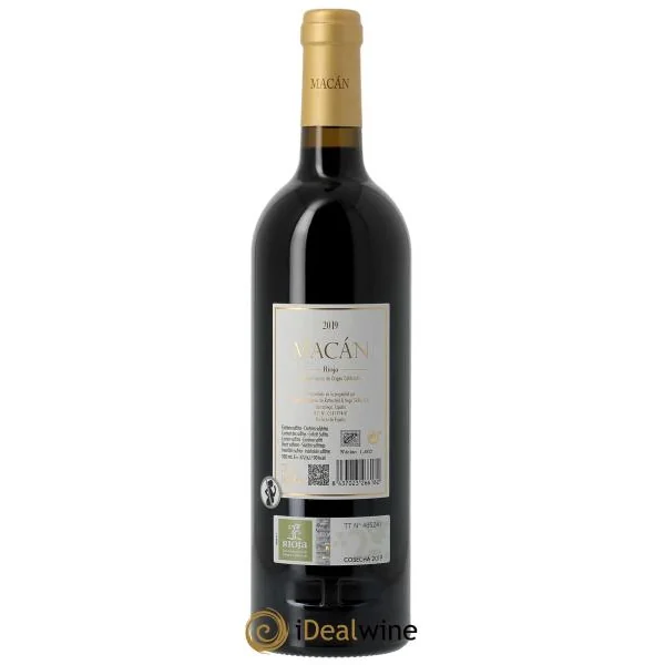 Rioja DOCa Macan Benjamin de Rothschild u0026 Vega Sicilia S.A 2019