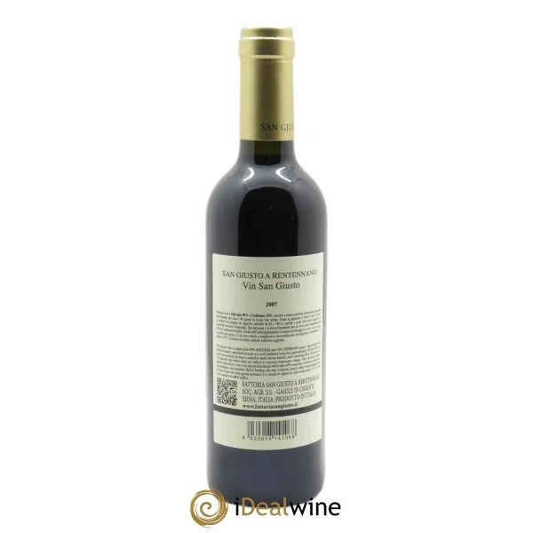 Toscana San Giusto A Rentennano Vin San Giusto Famille Martini di Cigala 2007