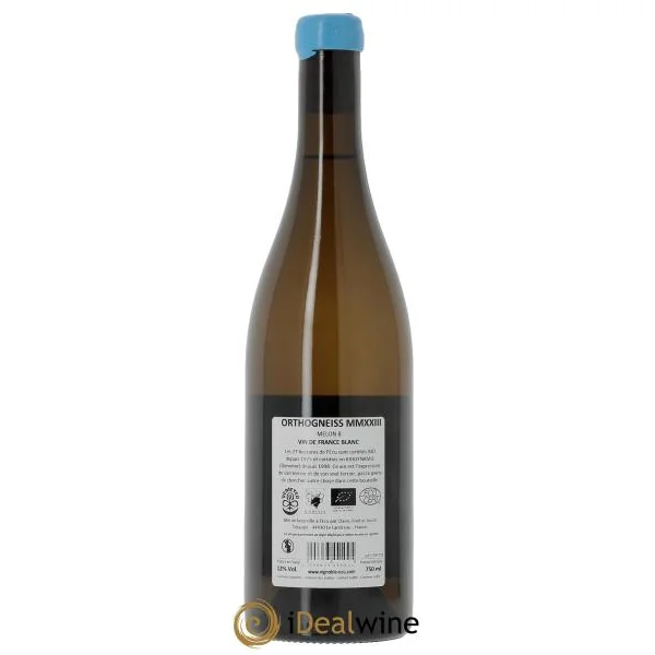 Vin de France (anciennement Muscadet-Sèvre-et-Maine) Orthogneiss Domaine de L'Ecu 2023
