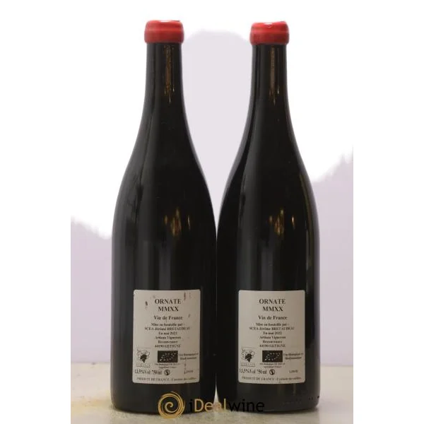 Vin de France Merlot Ornaté Jérôme Bretaudeau - Domaine de Bellevue 2020